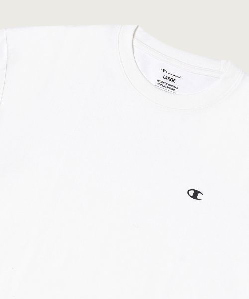 Details for Champion [2件裝] 寬鬆版型圓領舒適T恤 白色/黑色 CHPU261KBTS069WB