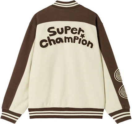 Champion × POP MART Molly Logo Retro Snap Button Jacket Unisex Casual Outerwear U4COTSU022 Lookbook Champion × POP MART Molly Logo Retro Snap Button Jacket Unisex Casual Outerwear U4COTSU022