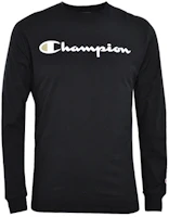 Champion × The Simpsons FW21 Logo Print Crewneck Sweatshirt Black Unisex GT78H-Y07808-003 Champion × The Simpsons FW21 Logo Print Crewneck Sweatshirt Black Unisex GT78H-Y07808-003