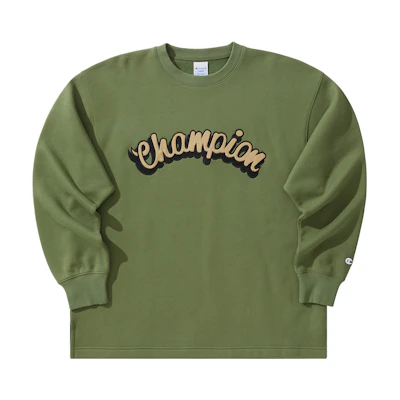 Champion Action Style Embroidered Logo Crewneck Sweatshirt Japan Winter Unisex C3-U016