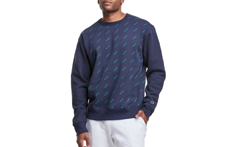 Champion All-Over Logo Print Sweatshirt US Edition Unisex S6447P