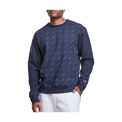 Champion All-Over Logo Print Sweatshirt US Edition Unisex S6447P