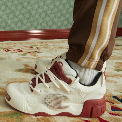 Champion AutoSkate V1 'Red Logo Magic Tape Playful Retro Colorblock' U4AFCTM05L1 Details for Champion AutoSkate V1 'Red Logo Magic Tape Playful Retro Colorblock' U4AFCTM05L1