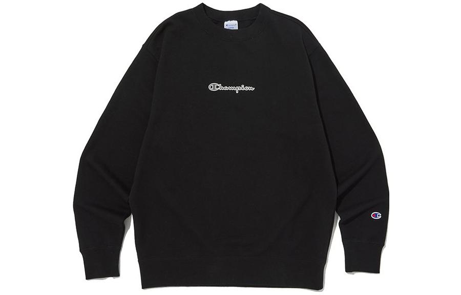 Champion Basic Crewneck Pullover Sweatshirt Black CKTS3F401BK