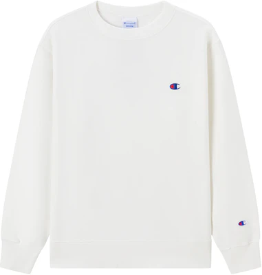 冠军经典双C标志刺绣圆领卫衣 白色 男女同款 日本风格 C3-C019-WHITE Buy 冠军经典双C标志刺绣圆领卫衣 白色 男女同款 日本风格 C3-C019-WHITE
