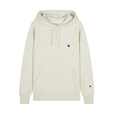 Champion Basic Fleece Hoodie with Embroidered C-Logo - Unisex Pullover C3-Y139