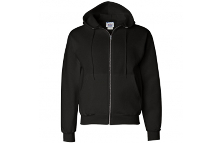 Buy Champion 基本款拉鍊連帽衫 黑色 男女款 美國版 S800-BK