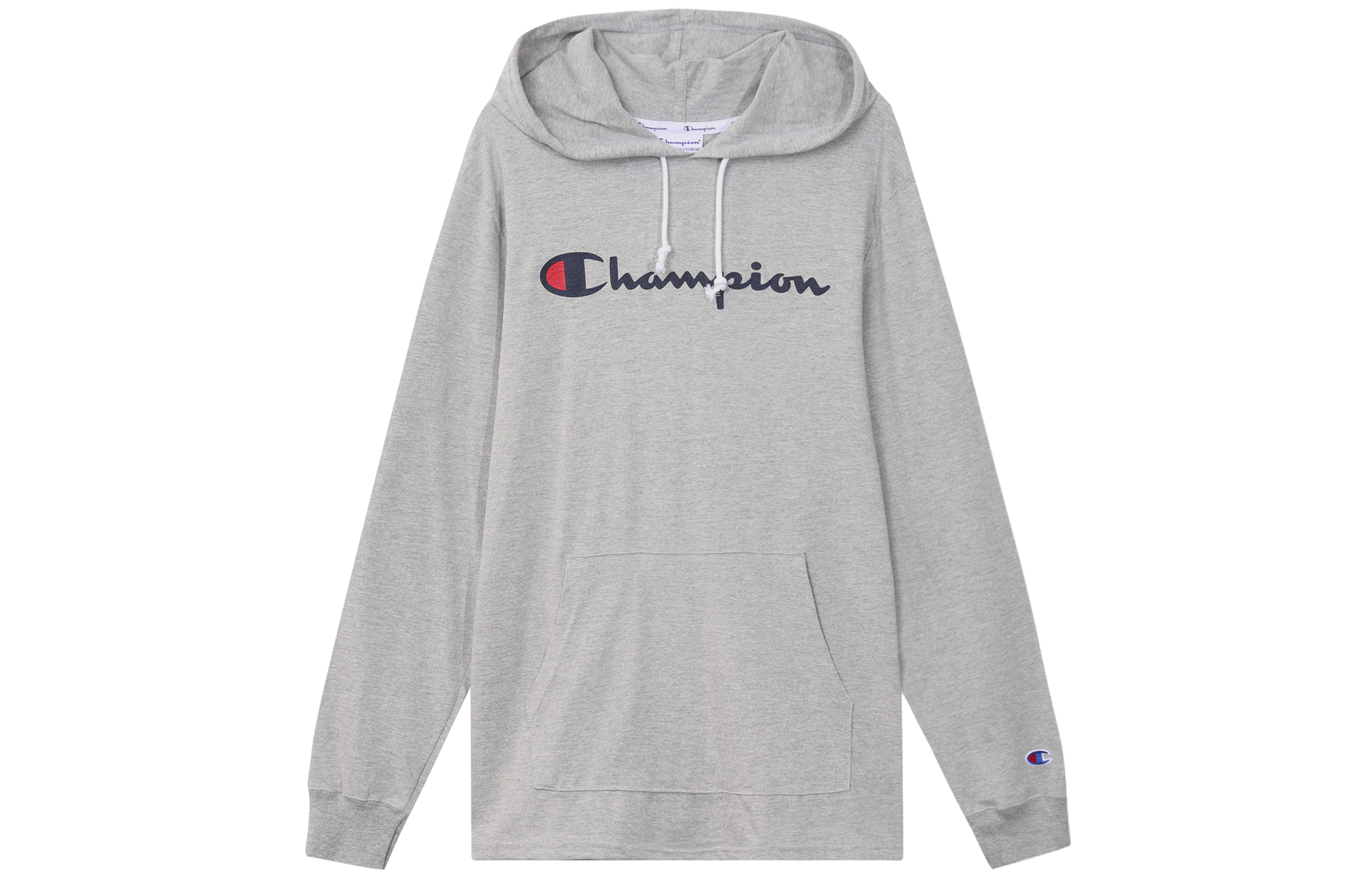 Champion Basic Script Logo Lightweight Pullover Sweatshirt Unisex Grey (US Version) T4177-549921-LW