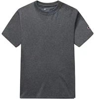 Champion Basic Single Logo Plain Crewneck T-Shirt Unisex Dark Gray (US Version) T425-6 Champion Basic Single Logo Plain Crewneck T-Shirt Unisex Dark Gray (US Version) T425-6
