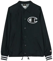 Champion Big C Coach Jacket Black (Unisex US Version) V5089-549973-003 Champion Big C Coach Jacket Black (Unisex US Version) V5089-549973-003