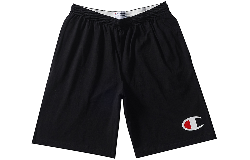 Champion Big C Logo Cotton Shorts Unisex Black (US Version). G856H-003