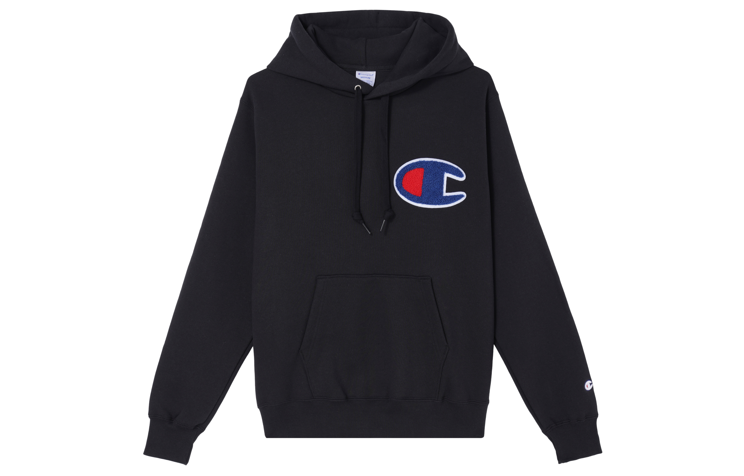 Champion Big C Logo Pullover Hoodie Japanese Edition Black C3-E127-090