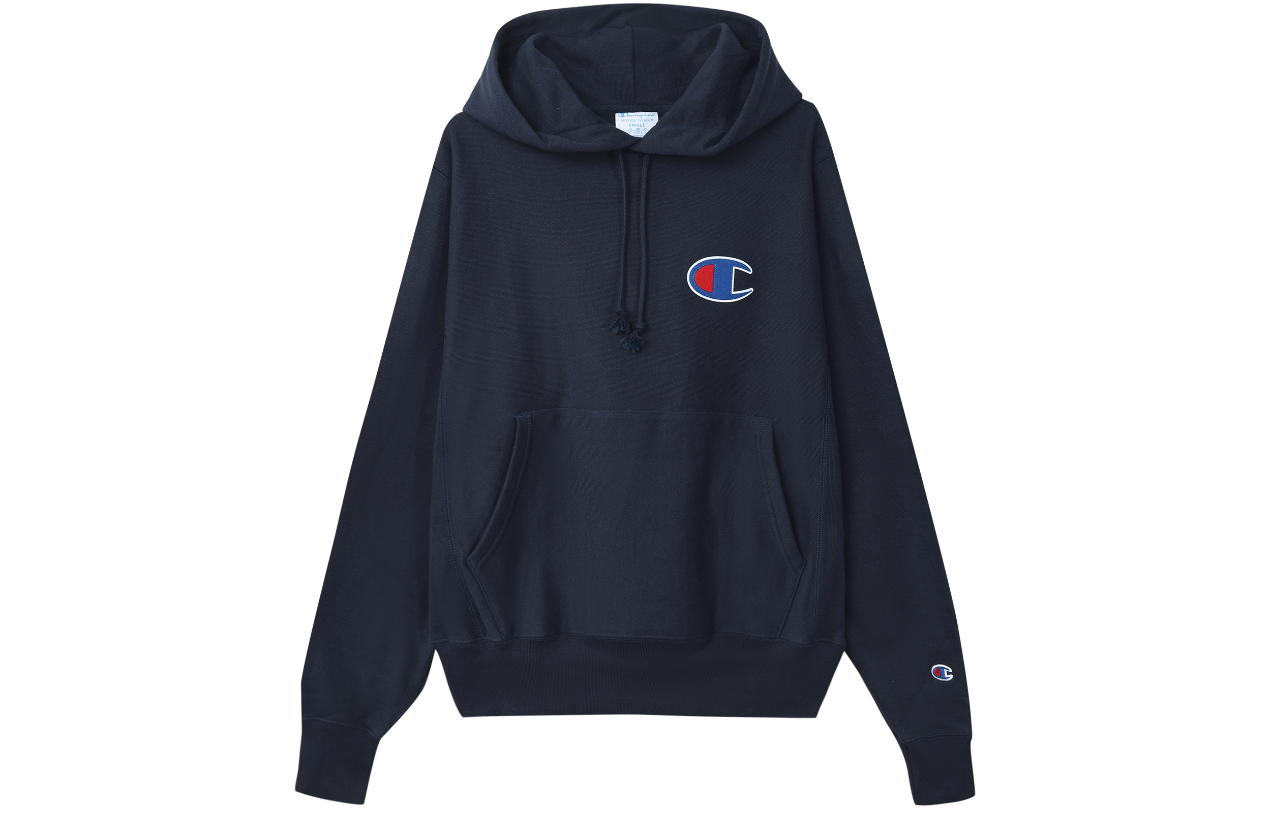 Champion Big C Pullover Sweatshirt Navy - Unisex Casual Classic Fit GF68-Y06147-NYC