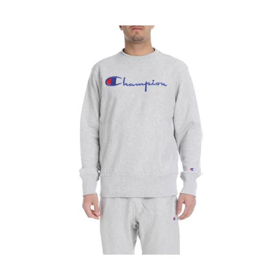 Champion Big Logo Crewneck Sweatshirt Grey 210975-EM004
