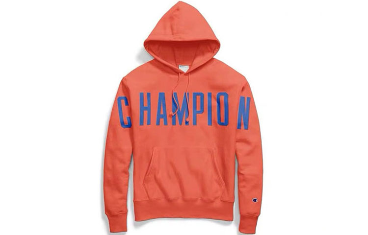 Champion Big Logo Hoodie Orange Unisex Casual Fit (US Version) GF68-Y07698-DOH
