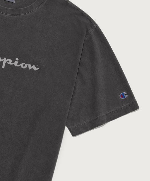 Shop Champion 大字Logo 短袖 T恤 深炭灰 CHPU252KBSS002CC0