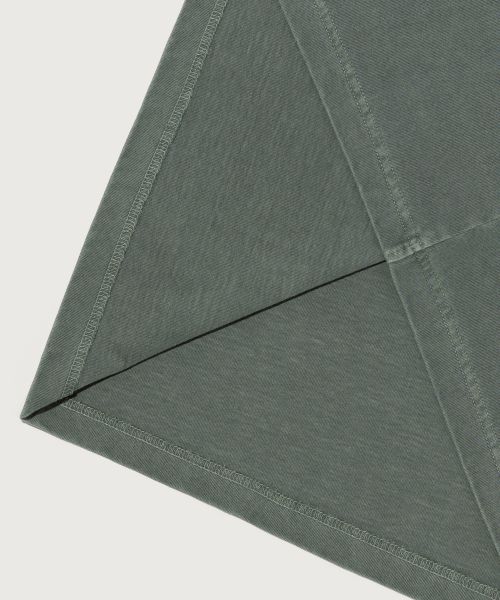 Details for Champion 大Logo復古染色短袖T恤 綠色 CHPU252KBSS002GN