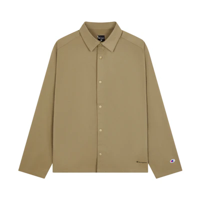 Champion Black Edition Polo Long Sleeve Shirt with Minimal Logo Unisex Japan Release C3-Y417