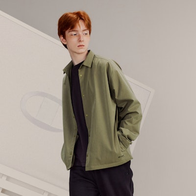 Champion Black Edition Polo Long Sleeve Shirt with Minimal Logo Unisex Japan Release C3-Y417 Details for Champion Black Edition Polo Long Sleeve Shirt with Minimal Logo Unisex Japan Release C3-Y417