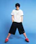 Order Champion C Logo Loose Fit Bermuda Sweat Shorts Black CHPU261KBSR035BK