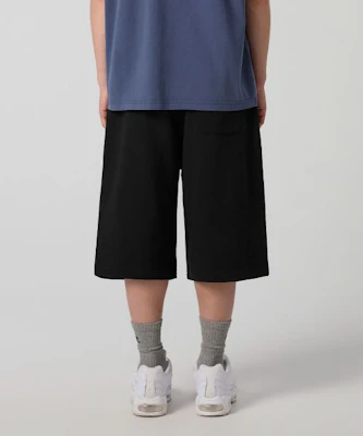 Champion C Logo Loose Fit Bermuda Sweat Shorts Black CHPU261KBSR035BK Purchase Champion C Logo Loose Fit Bermuda Sweat Shorts Black CHPU261KBSR035BK