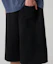 Sizing Champion C Logo Loose Fit Bermuda Sweat Shorts Black CHPU261KBSR035BK