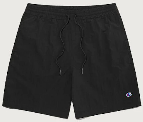 Champion C Logo Woven String Shorts Black CHPU252KBSP006BK0 Order Champion C Logo Woven String Shorts Black CHPU252KBSP006BK0