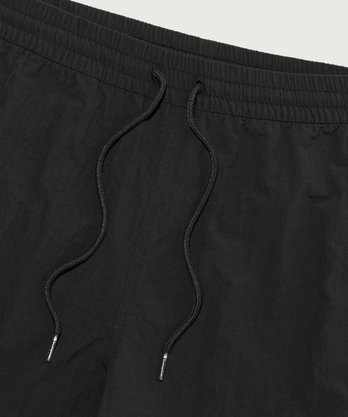 Shop Champion C Logo Woven String Shorts Black CHPU252KBSP006BK0