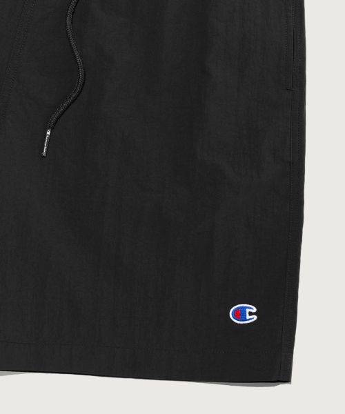 Details for Champion C Logo Woven String Shorts Black CHPU252KBSP006BK0