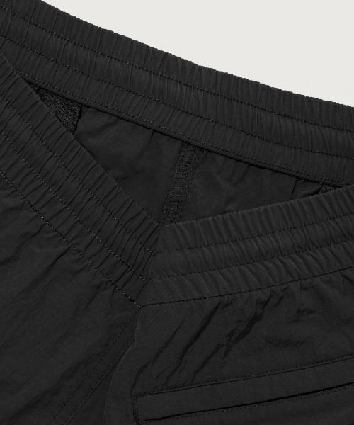 Cheap Champion C Logo Woven String Shorts Black CHPU252KBSP006BK0