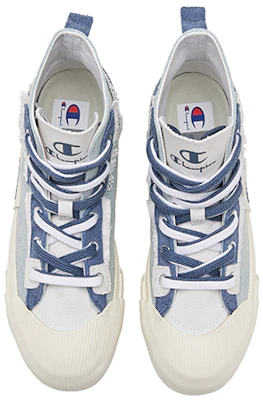 Champion Campus Active High 'Deconstructed Denim Blue' U2BFCVM07M1 Lookbook Champion Campus Active High 'Deconstructed Denim Blue' U2BFCVM07M1