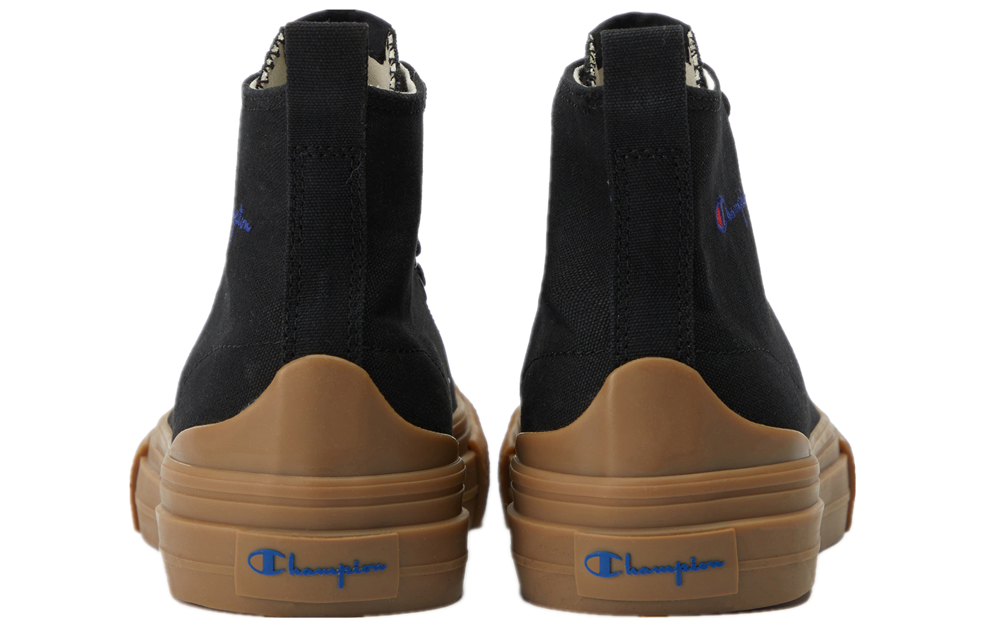 Shop Champion Campus High 'Embroidered Logo Black' U1CFCVU04U1