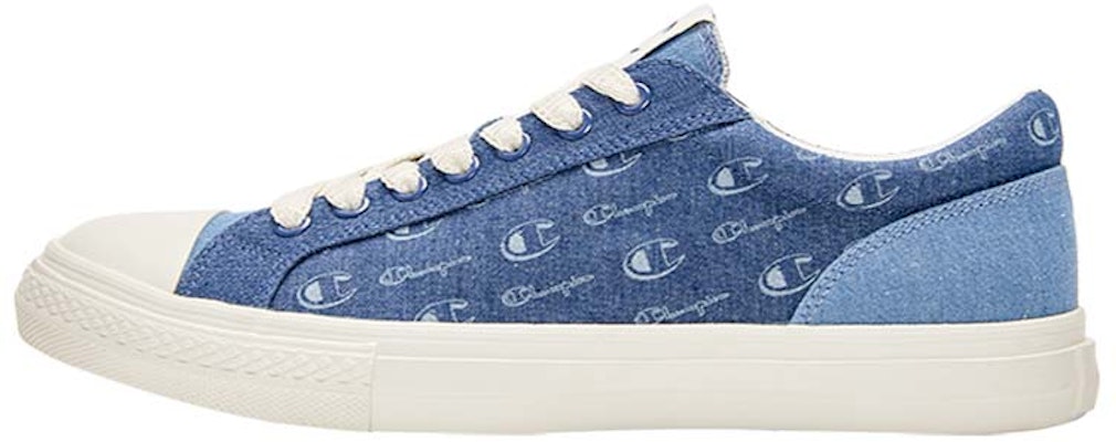 Champion校园牛奶白午夜蓝“丹宁字母标志” U3BFCVU01M8 Buy Champion校园牛奶白午夜蓝“丹宁字母标志” U3BFCVU01M8