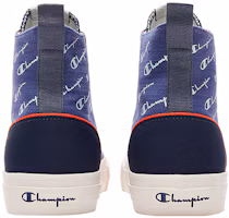 Shop Champion 校園系列 Campus Mono High 1.0 高筒萬用休閒硫化帆布鞋 藍橘
