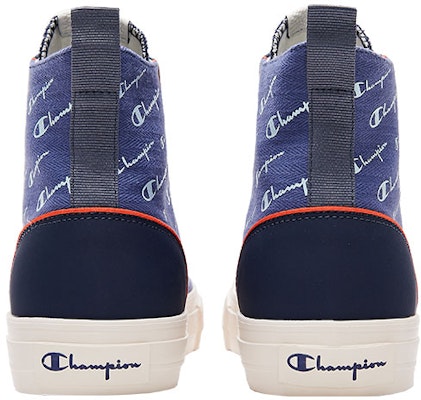 Champion Campus Mono High 1.0 'Blue Orange' U2CFCVM02M1 Shop Champion Campus Mono High 1.0 'Blue Orange' U2CFCVM02M1