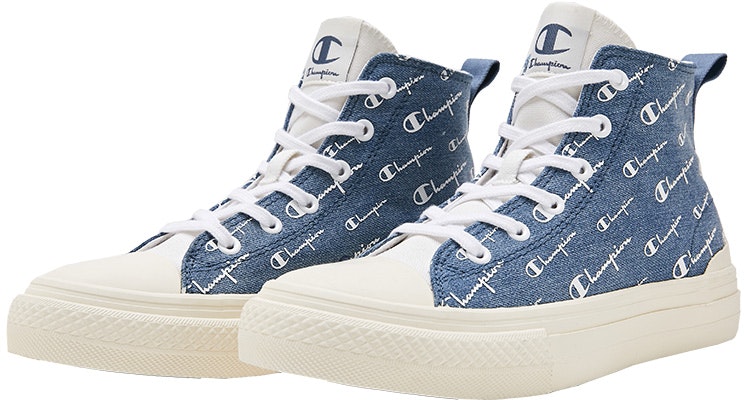 Champion Campus Mono High '丹宁蓝标志印花' U2BFCVU08M1 Order Champion Campus Mono High '丹宁蓝标志印花' U2BFCVU08M1