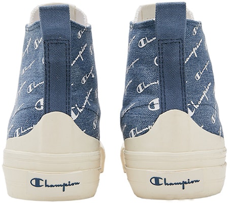 Champion Campus Mono High '丹宁蓝标志印花' U2BFCVU08M1 Shop Champion Campus Mono High '丹宁蓝标志印花' U2BFCVU08M1