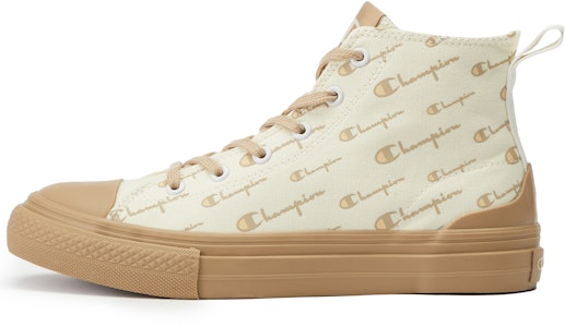Champion Campus Mono High 'Tan Logo Clash' Sneakers U1CFCVU01D1 Buy Champion Campus Mono High 'Tan Logo Clash' Sneakers U1CFCVU01D1
