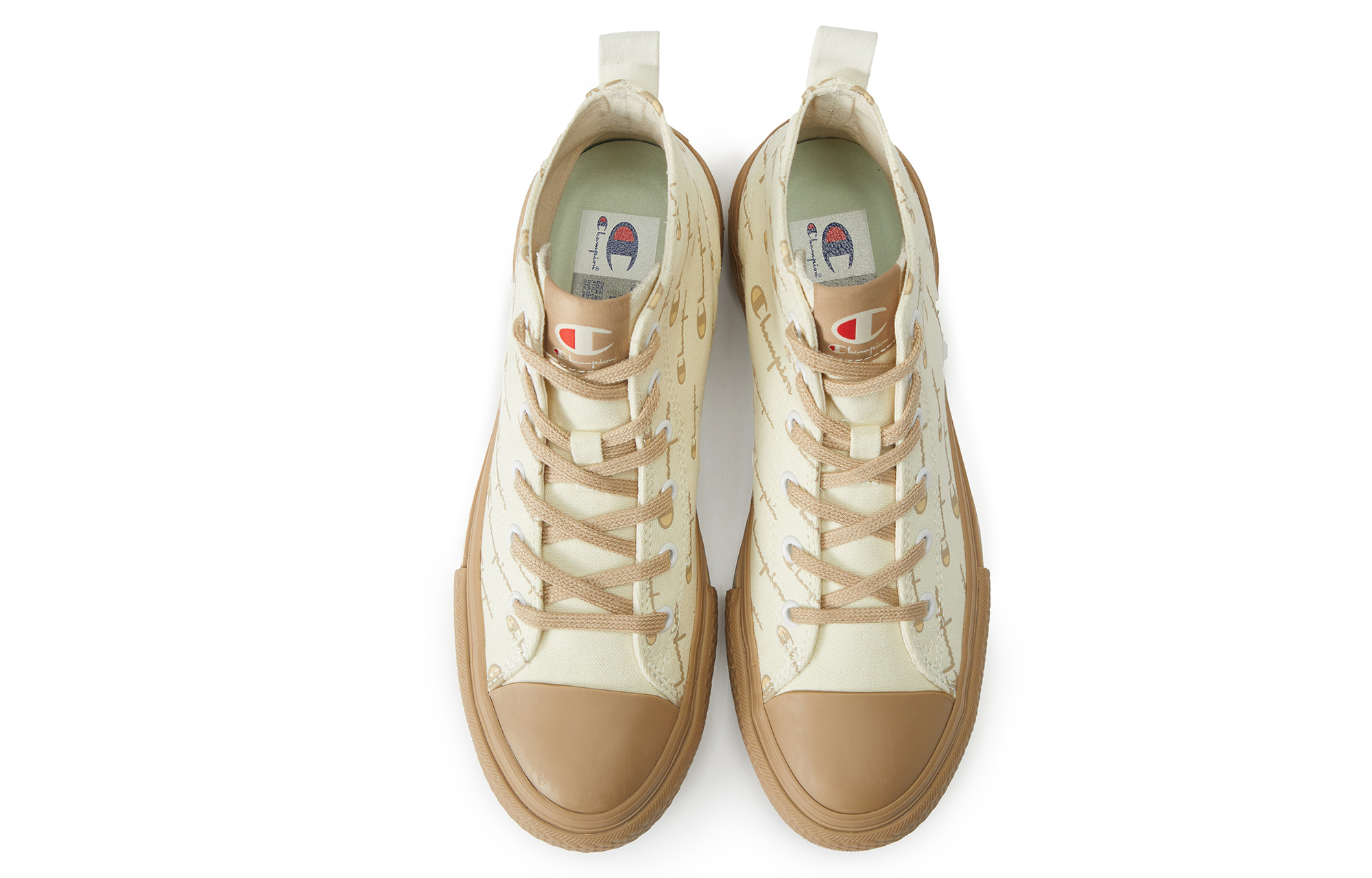 Lookbook Champion Campus Mono High ''Logo Tan Clash'' U1CFCVU01D1