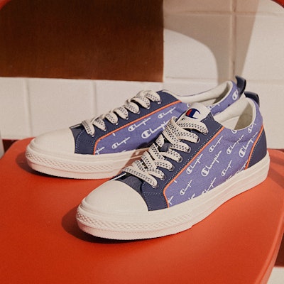 Champion Campus Mono Low 1.0 'Blue Orange' U2CFCVM01M1 Cheap Champion Campus Mono Low 1.0 'Blue Orange' U2CFCVM01M1