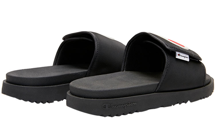 Shop Champion Campus Slide '1919 Big C-Logo Black' U3BFASM03U1