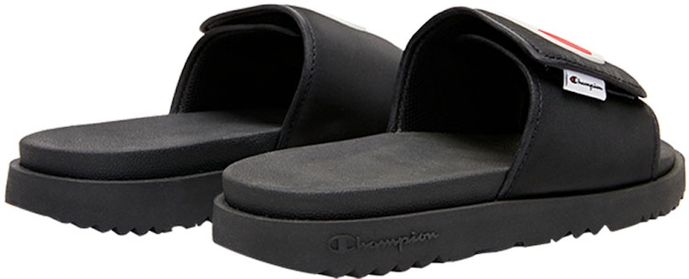 Champion Campus Slide '1919 Big C-Logo Black' U3BFASM03U1 Shop Champion Campus Slide '1919 Big C-Logo Black' U3BFASM03U1