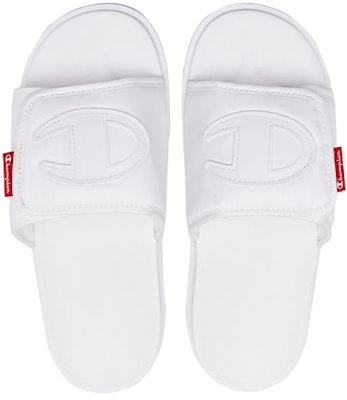 Champion Campus Slide '1919 Big C Logo Velcro White' U2BFASM02A1 Shop Champion Campus Slide '1919 Big C Logo Velcro White' U2BFASM02A1