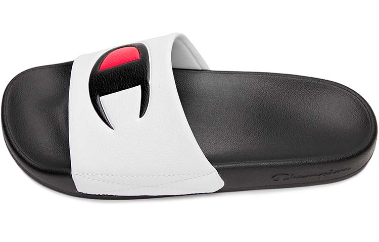 Champion Campus Slide 'Big C-Logo Black and White' U3AFASU01U3
