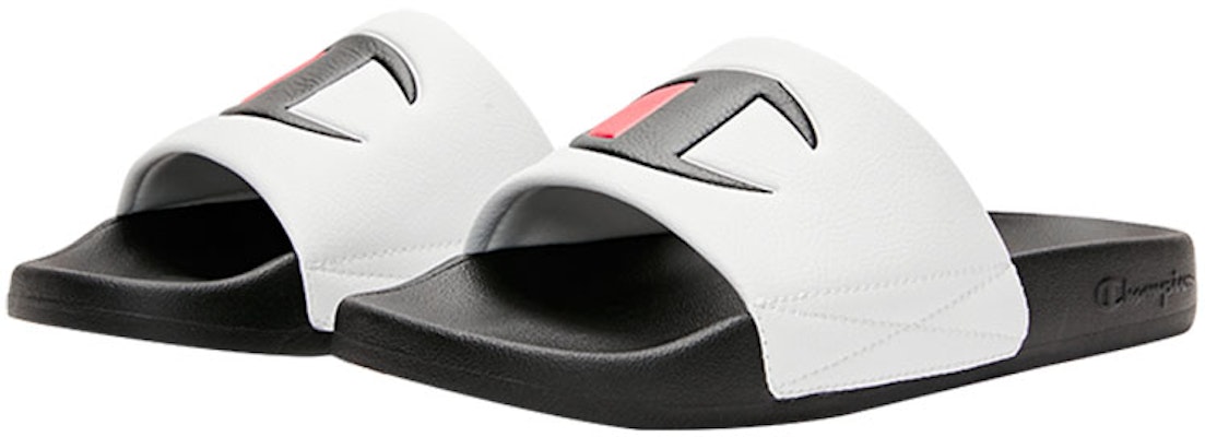 Champion Campus Slide 'Big C-Logo Black and White' U3AFASU01U3 Lookbook Champion Campus Slide 'Big C-Logo Black and White' U3AFASU01U3
