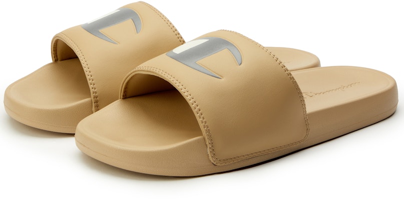 Champion Campus Slide 'Khaki Classic C Logo' U1CFASM05F1 Order Champion Campus Slide 'Khaki Classic C Logo' U1CFASM05F1