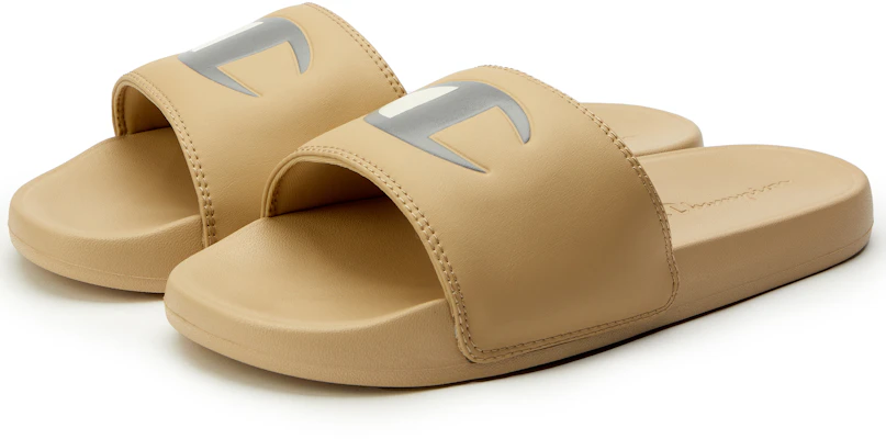 Champion Campus Slide 'Khaki Classic C Logo' U1CFASM05F1 Order Champion Campus Slide 'Khaki Classic C Logo' U1CFASM05F1