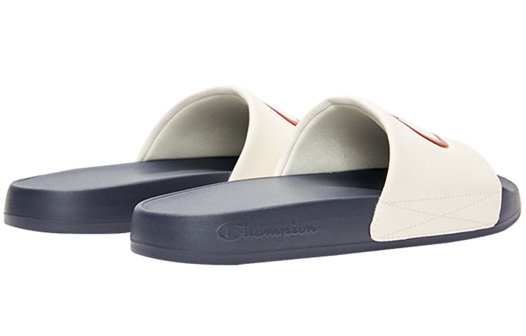 Shop Champion Campus Slide 'Large C-Logo Blue White' U3AFASU01M8