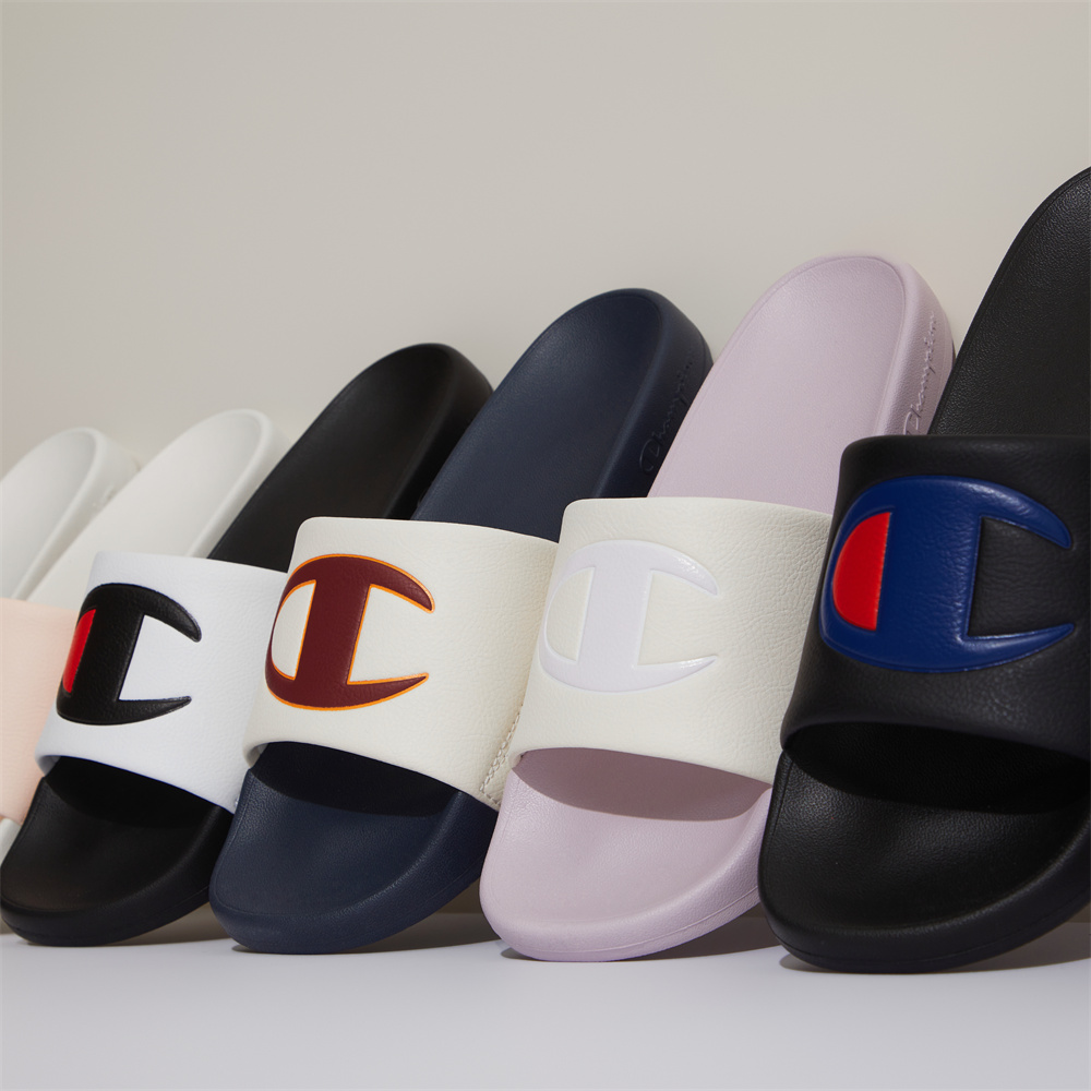 Sizing Champion Campus Slide 'Large C-Logo Blue White' U3AFASU01M8