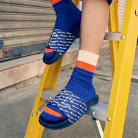 Details for Champion Campus系列 Slide Mono 滿印logo休閒防滑運動拖鞋 男女同款 黑色